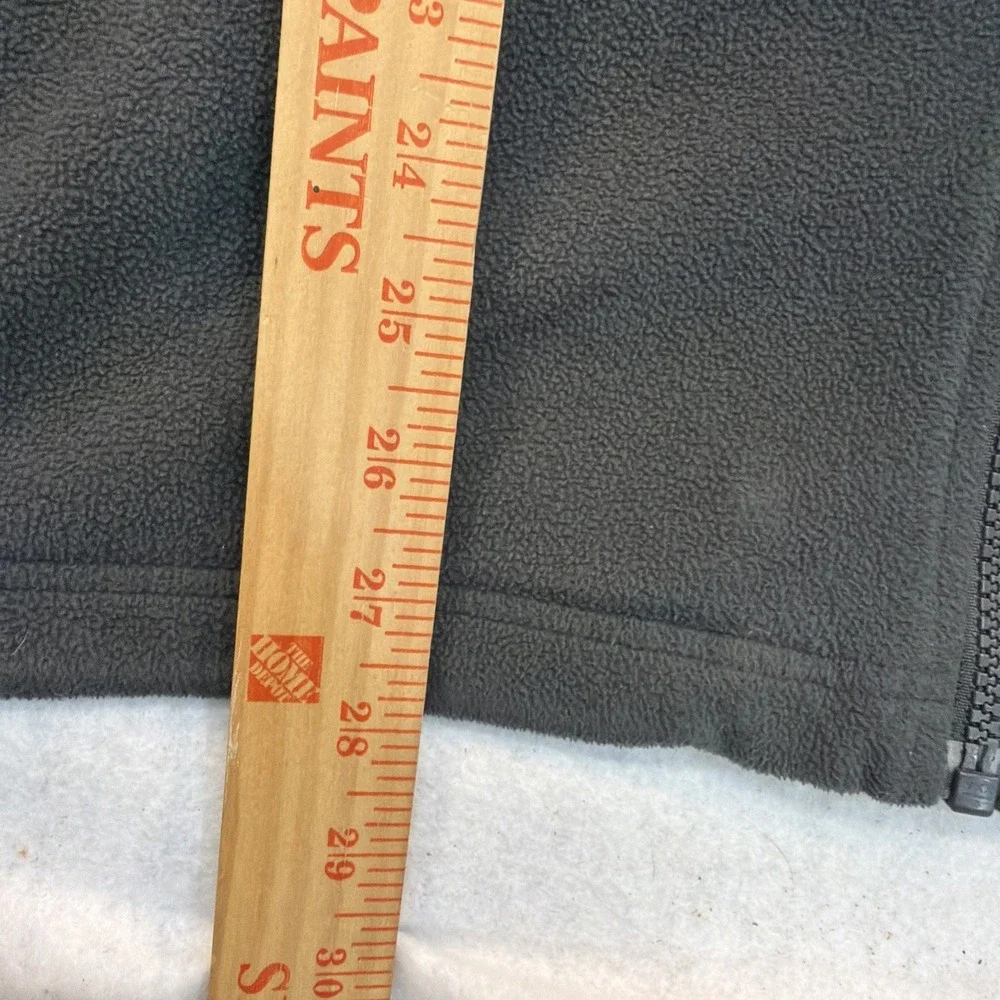 The North Face Jacket Mens Size XXL Gray WindWall Fleece Full Zip Outdoor